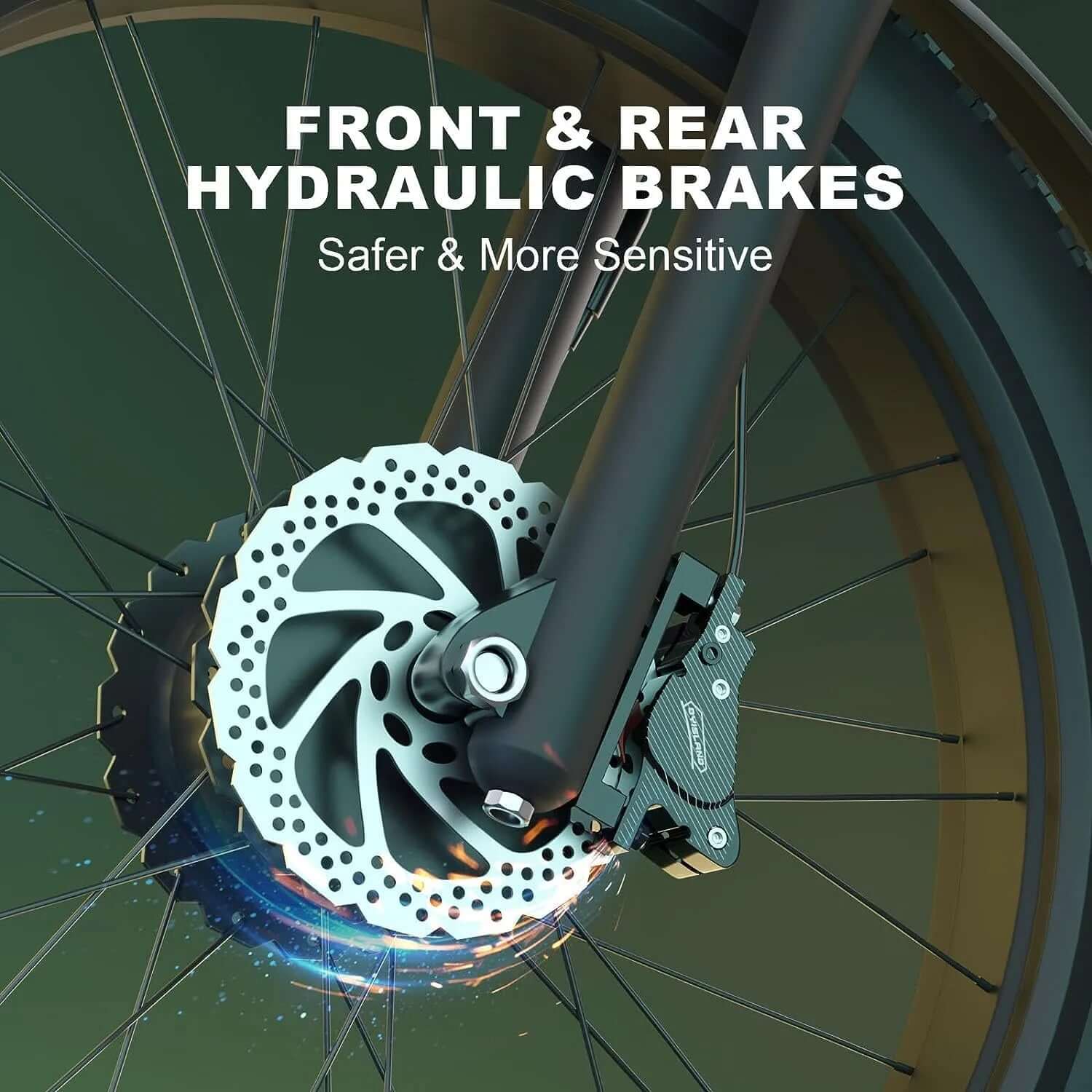 Electric bicycle brakes online