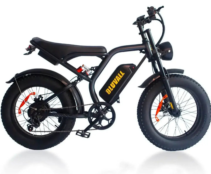 Boombike Bluvall K6 Electric Bike 31MPH 80Miles - BoomBike