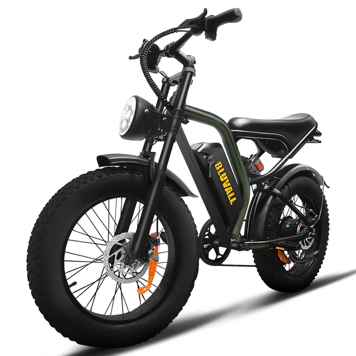 Boombike Bluvall K6 Electric Bike 31MPH 80Miles - BoomBike