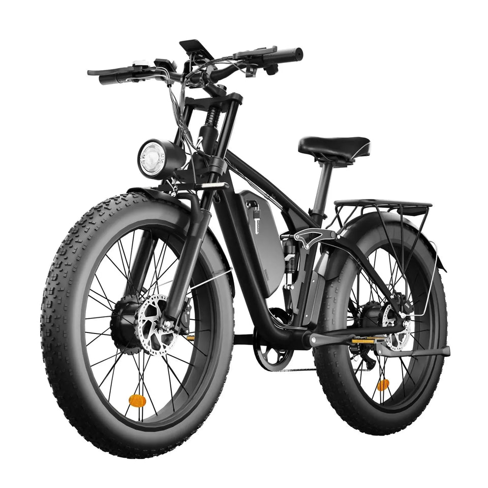 BoomBike Zeegr S1 Dual Motor Full Suspension 35MPH 80Miles