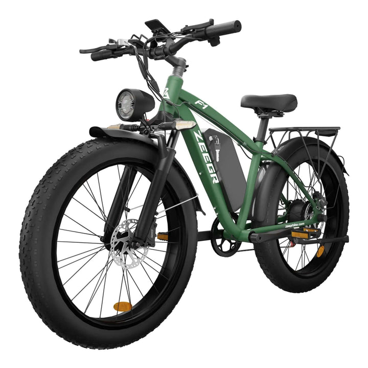 Boombike ZEEGR F1 1000W Electric Bike 31 MPH 60Miles - BoomBike